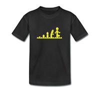 Lego Evolution T-shirt noir pour enfant - pour filles et garçons - Noir - petit