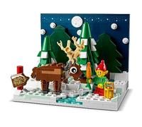 LEGO Exklusiv Set Vorgarten des Weihnachtsmanns Limitiert 317 Teile