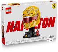 LEGO F1 Casque Lewis Hamilton Formule 1 LEGO 43022 avec carreau imprimé
