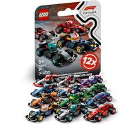 Lego F1 Voiture de course série avec 12 voitures de Formule 1 : kit complet de figurines Lego série 71049