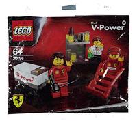 : LEGO Ferrari Shell Promo 30196 Ferrari pit crew Lego Ferrari (japan import)