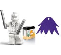 LEGO Figurine Marvel Série 2 : Mr Knight avec cape maléfique LEGO violette - Superhéros 71039