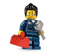 LEGO Figurines à Collectionner: Mécanicien Mini-Figurine (Série 6)