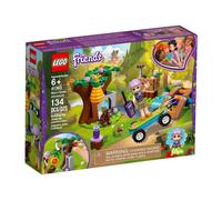 LEGO Jeu de construction Friends 41363 – L'aventure dans la forêt de Mia – 134 pièces Multicolore