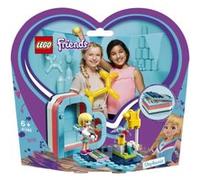 LEGO Jeu de construction La boîte cœur d'été de Stéphanie 41386 – 95 pièces, Dès 6 ans