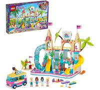 LEGO® Friends 41430 Le Parc Aquatique Plaisirs d'été avec Mini Poupées Emma & Olivia, Jouet pour Filles et Garçons de 8 Ans et