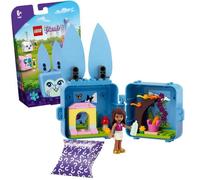 LEGO® Friends 41666 Le cube lapin d’Andréa, Cadeau Fille et Garçon 6 ans, Figurines Animaux, Jouet de Collection