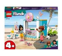 LEGO 41723 Friends La Boutique de Donuts, Set de Café, Jouet Filles et Garçons 4 Ans avec Mini-Poupées Liane et Léo et Scooter, Personnages Série 2023