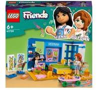LEGO® Friends 41739 La Chambre de Liann, Jouet de Maison Mini-Poupées, pour Enfants 6 Ans