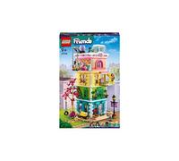 LEGO Friends Le Centre Collectif de Heartlake City - Jouet de Construction Modulaire à 5 Étages - 6 Mini-Poupées, 1 Figurine de Chien & Plein d'Accessoires Originaux - Cadeau pour Fille 9 Ans 41748