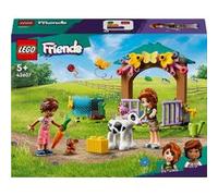 LEGO Jouet de ferme Friends – L'Étable du Veau d'Autumn – 2 figurines (lapin, vache) 42607