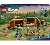 LEGO – Set de jeu Friends 42624 Les cabanes chaleureuses – Camping/nature, 3 mini-poupées & renard
