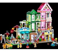 LEGO Friends 42670 Les appartements et boutiques de Heartlake City Idée Cadeau,Maquette,Décoration Maison