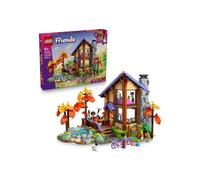 LEGO Friends 42705 Cabane chaleureuse dans la forêt 1 229 pièces Avec mini-poupées et animaux Vert
