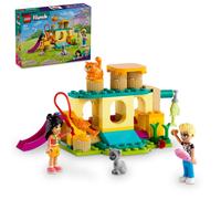 LEGO Friends Aventure au terrain de jeu des chats, set avec animaux et figurines jouets, dont Olly, Liann et 2 figurines de chats, cadeau pour filles et garçons à partir de 5 ans 42612