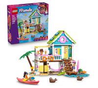 LEGO Friends Beach House with Seals - Miniature Toy Set w/ 3 Mini Dolls, 2 Sea A