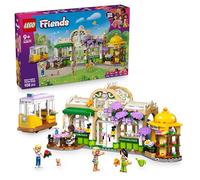 LEGO Friends Café des Plantes et kiosque à Fleurs 42671 | Jeu de construction pour fille dès 9 ans, 4 mini-poupées, figurine chat, tramway & accessoires cuisine, cadeau, 1138 pièces