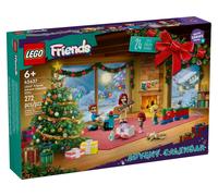 LEGO Friends Calendrier de l'Avent 2024, jouet d'enfant pour Noël avec 5 personnages et 3 animaux, jouet éducatif, idée de cadeau pour filles et garçons à partir de 6 ans, cadeau de Noël 42637