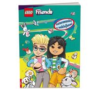LEGO Friends Coloring Book with Stickers (Malbuch mit Stickern für Kinder)