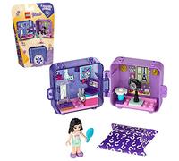 LEGO Friends, Cube de jeu d'Emma Photo Studio série 1, Mini ensemble de jeu à collectionner, étui de voyage portable, 91 pièces, 41404