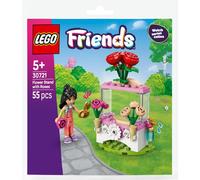 LEGO Friends Étal de Fleurs avec Roses - Jeu de Construction 55 Pièces pour Enfants à partir de 5 Ans