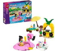 LEGO® Friends 42658 Fête dans la piscine avec les bouées licorne et flamant rose