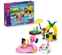 LEGO® Friends 42658 Fête dans la piscine avec les bouées licorne et flamant rose