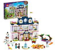 LEGO Friends Grand Hôtel de Heartlake City 41684, Maison de poupée avec 4 mini-poupées et accessoires, 1308 pièces, 8+