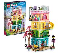 LEGO Friends Heartlake City Community Center 41748 Jeu de jouets de construction Défi créatif pour enfants de 9 ans et plus comprend 6 mini-poupées, un chien de compagnie et de nombreux accessoires