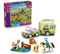 LEGO Friends Horse & Baby Foal Trailer - Horse Toy Playset w/Grooming Accessorie