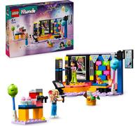LEGO Friends Karaoke Party, jouet musical pour filles et garçons à partir de 6 ans qui aiment chanter, set de mini-poupées avec les personnages Liann et Nova et un gecko, cadeau pour enfants 42610