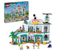 LEGO Friends L’Hôpital de Heartlake City, Jouet avec Hélicoptère et Figurines incluant Autumn et Un Chien, Jeu de Docteur pour Enfants, Cadeau pour Filles et Garçons Dès 7 Ans 42621