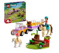LEGO® 42634 Friends La Remorque du Cheval et du Poney, Jouet avec Figurines Liann, Zoya et 2 Figurines d'Animaux