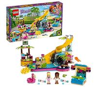 LEGO®-Friends La soirée piscine d'Andréa Jouet pour Fille et Garçon à Partir de 6 Ans et Plus, 468 Pièces 41374
