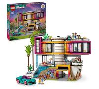 LEGO Friends La Villa Moderne d’Andréa - Jouet Maison de 4 étages à Construire avec 11 Personnages - Jeu de Construction Familial pour Ados - Belle idée de Cadeau pour Les Filles et Les garçons 42639