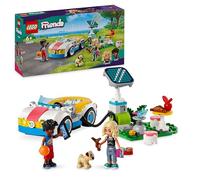 LEGO Friends La Voiture Électrique et la Borne de Recharge, Jouet de Voiture pour Enfants, avec Les Figurines Nova et Zac, Cadeau pour Filles et Garçons Dès 6 Ans 42609