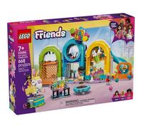LEGO Jouet créatif L'Aire de Jeux d'Intérieur 42686 – Toboggan, Manège, 3 mini-poupées – Dès 7 ans