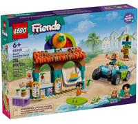 LEGO Friends Le Bar à Smoothies de la Plage - Jouet sur Le Thème de la Nourriture - Cadeau de Jeu de Rôle pour Les Enfants dès 6 Ans - avec 2 Mini-poupées, Une Tortue et des Accessoires 42625