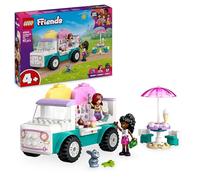LEGO Friends Le Camion de Glaces de Heartlake City - Jouet de Construction pour Jeunes Enfants, Filles et garçons dès 4 Ans - Stand de Cornets glacés - Inclut 2 Mini-poupées et Un Lapin 42644