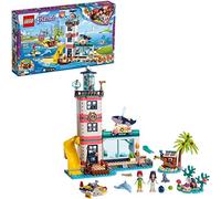 LEGO®-Friends Le centre de sauvetage du phare Jouet pour Fille et Garçon à Partir de 6 Ans et Plus, 602 Pièces 41380