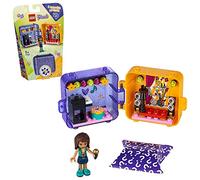LEGO Friends, Le cube de jeu d'Andréa série 1, Mini ensemble de jeu à collectionner, étui de voyage portable, 94 pièces, 41400