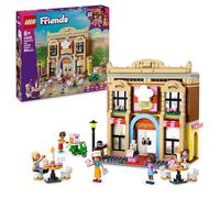 LEGO Friends Le Restaurant et l’école de Cuisine - Jouet de Construction et idée de Cadeau pour Filles dès 8 Ans - Inclut 4 Mini-poupées et Un Chat - Favorise Le Jeu de rôle 42655