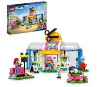 LEGO Friends - Le salon de coiffure 41743 - Mini-poupées Paisley & Olly, 6 ans