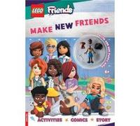 LEGO® Friends: Make New Friends Activity Book (with Aliya mini-doll and Aira puppy)