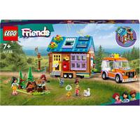 LEGO Friends Mobile Home, maison de poupée avec voiture, Leo et Liann, idée cadeau pour enfant - pour 7 ans, garçon et fille, personnages de la série 2023, 41735