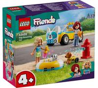 LEGO Friends Salon de toilettage mobile pour chiens, ensemble de véhicules et d'animaux pour jeux de rôle, jouet pour enfants avec 2 figurines et 2 chiens pour filles et garçons à partir de 4 ans, set