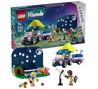 Lego Friends Stargazing 42603 Jouet d'aventure en véhicule de Camping Comprenant 2 Mini-poupées, Une remorque de Camping, Un télescope et Une Figurine de Chien, idée Cadeau pour Filles, garçons et