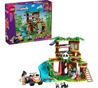 LEGO Friends Station de soins pour pandas - Jouets avec cabane, quad, 2 mini-poupées et 3 figurines de pandas - Ensemble créatif pour les filles de 7 ans et plus - 42648