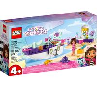 LEGO® Gabby et la maison magique 10786 Le bateau et le spa de Gabby et Marine