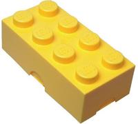 LEGO - Gamelle en forme de brique, Jaune